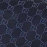 Галстуки Gucci GG Supreme Шёлковый галстук 'Blue' 3