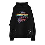 Худи Balenciaga Wide Fit Hoodie 'Вымытый черный' 1