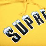 Худи Supreme Icy Arc Hooded Sweatshirt 'Желтый' 2