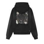 Топы Amiri Bleach Bandana Hoodie 'Black' 2