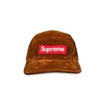Кепки Supreme Velvet Camp Cap 'Brown' 1