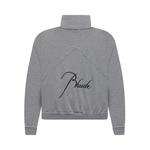 Хаф-зипы Rhude Quarter Zip 'Heather Grey' 2