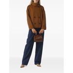 Aceri double-breasted high-neck coat 2