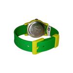 Часы Citizen V23A-016VY, детские аналоговые часы с зеленым ремешком из смолы 3