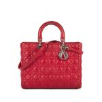 Большая стеганая сумка Lady Dior 1