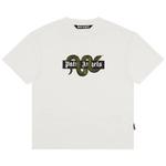 Топы Palm Angels Snake Box Logo Tee 'Off White/Green' 1