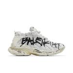 Кроссовки Balenciaga Runner Sneaker 'Graffiti - White Black' 1