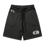 Низ Chrome Hearts Mesh Varsity Shorts 'Black' 1