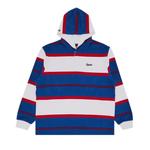 Топы Supreme Hooded Rugby 'Королевский синий' 1