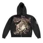 Толстовки на молнии Cactus Jack by Travis Scott Utopia My Eyes Zip Hoodie 'Black' 1