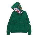 Молнии BAPE Tiger Full Zip Hoodie 'Green' 3