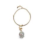 Bloomcraft floral-print ceramic necklace 1