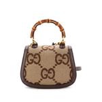 Сумка через плечо Bamboo 1947 Top Handle Bag Jumbo GG Canvas Mini 2