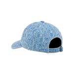Снэпбэки Supreme Needle Punch Denim 6-Panel «Washed Blue» 3