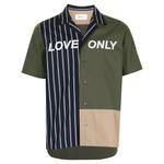 Рубашка Love Only со вставками 1