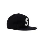 Бейсболки Supreme x Ebbets S Logo Fitted 6-Panel 'Black' 2