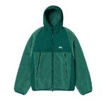 Куртки Stussy Sherpa Paneled Hooded Jacket 'Teal' 1