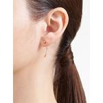 Серьга Twist Curl из желтого золота 2
