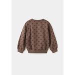 Принтованный свитшот с вышивкой 5
