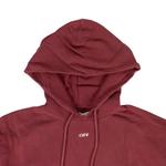 Худи Off-White Diags Arrows Hooded Sweatshirt 'Red' 3