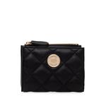 quilted logo-plaque wallet 1
