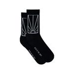 logo-intarsia socks 1