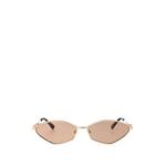 geometric-frame sunglasses 1