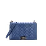 Boy Flap Bag Quilted Grained Calfskin New Medium shoulder bag 1