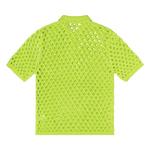 Поло Stussy Big Mesh Polo Sweater 'Лайм' 2
