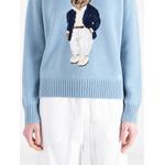 Свитер Polo Bear вязки интарсия 2