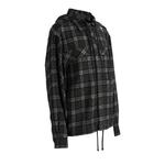 Рубашки и топы ROA Logger Wool Check Long Sleeve Shirt 'Anthracite' 2