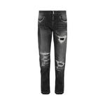 Низы Givenchy Distressed Straight-Leg Jeans 'Черные' 1