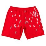 Шорты Supreme Embroidered S Sweatshort 'Red' 1