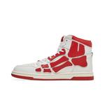 Кроссовки Amiri Skel Top High 'White Red' 3