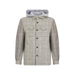 plaid hooded jacket 1