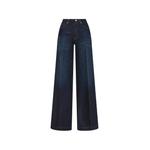 pressed-crease wide-leg jeans 1