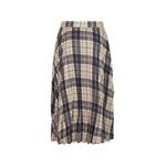 Birchwood tartan pleated midi skirt 2