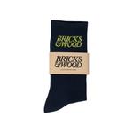 Носки и колготки Bricks & Wood Logo Socks 'Navy' 1