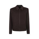 zip-up collared jacket 1
