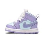 Баскетбольная обувь для отдыха Air Jordan 1 Mid TD 'Purple Pulse' 3