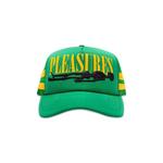 Кепки-снапбеки Pleasures Bones Trucker Snapback 'Green' 1