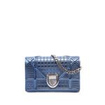 Сумка через плечо Baby Metallic Patent Microcannage Diorama Flap (2015 год) 1