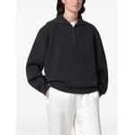 zip-up knitted sweater 1