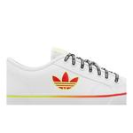 Кроссовки Adidas Nizza Trefoil 'White Vivid Red' 2