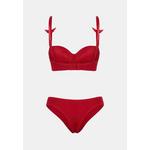 Красный комплект белья push-up с камнями Thmss26Cc27 3