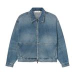 Джинсовые куртки Fear of God Essentials Denim Trucker Jacket «Классический синий» 1