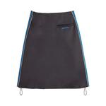 Юбки adidas x Wales Bonner Satin Skirt 'Black' 2