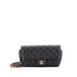 Клатч Classic Sunglasses Case with Chain Quilted Caviar 1
