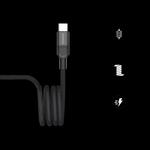 Momax Mag.Link 1M 60W USB-C to USB-C PD магнитный кабель - черный 2