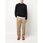 logo-embroidered crew neck jumper 2